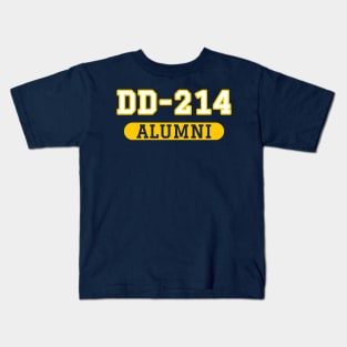 Patriotic DD-214 Alumni Kids T-Shirt